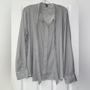 Ann Taylor Blouse with tie neckline